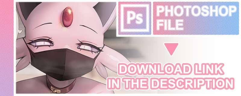Pink Cat Gal - Manhunt : Photoshop File