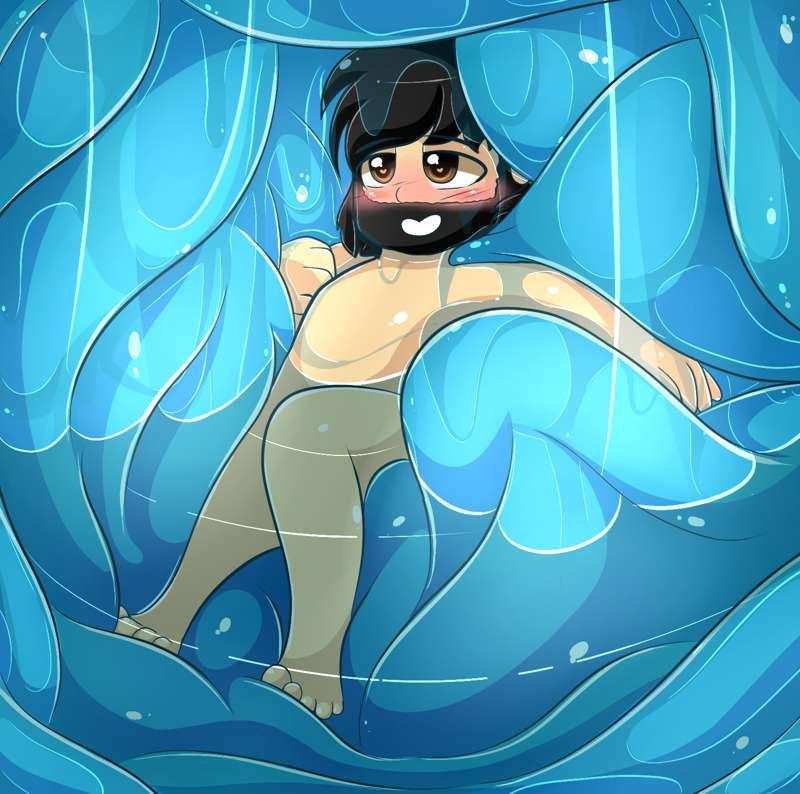 Blue Gooey Glow