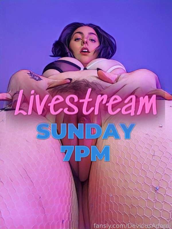 Join me live this Sunday at 7pm!
Eastern Standard Time (10+ GMT)

#live #livestream #stream #fyp