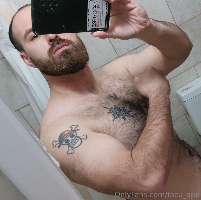 when you open the shower and start taking pictures