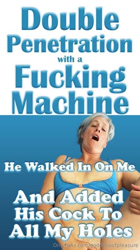 ***DP with Fucking Machine*** **He Walked In On Me and Added..
