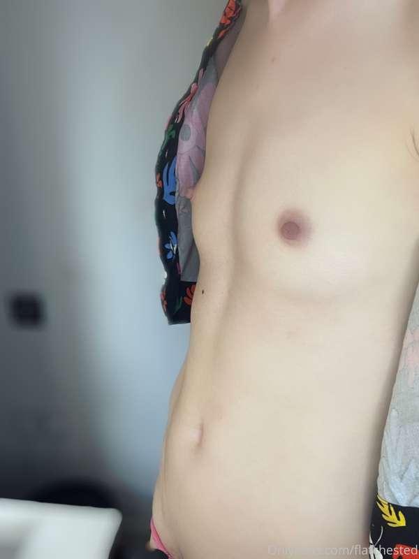 One of my favourite things - getting my nipples sucked. Is t..