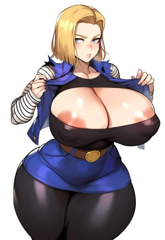 Are the tits too big?
