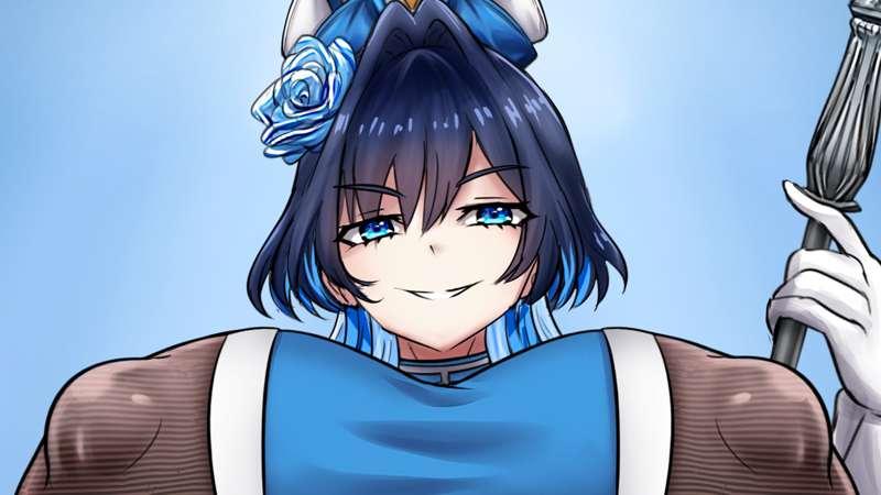 [Hololive] - Kronii Maiden Ice Rose (NIKKE)