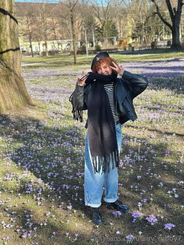 Nature is coming alive and so am I with it! 😙