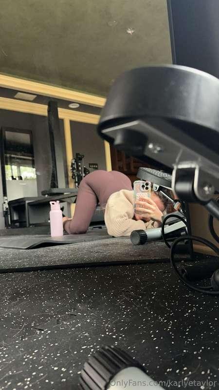 i'm always thinking about sex when i'm working out