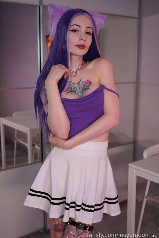 Today I had a playful mood 😻💦 Maybe you want to play with me dear?