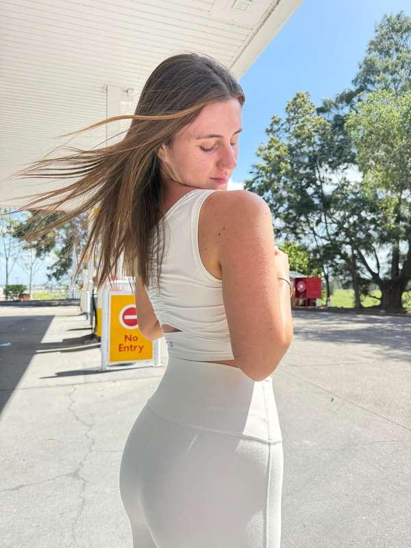 I look innocent in white 😉 