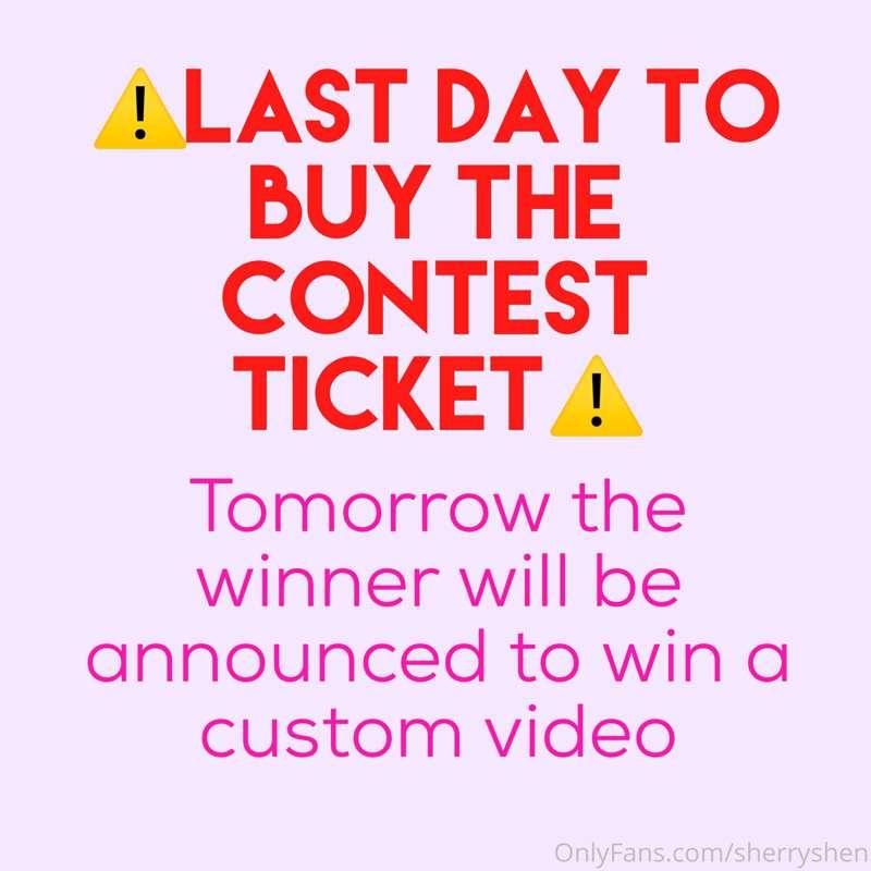Ultimo dia para entrar al concurso❗️
Mañana el ganador sera ..