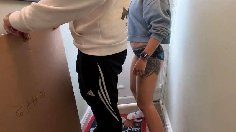 😵🍆😵🍆😵🍆😵🍆😵🍆😵🍆 Belle is so fucking naughty! Home alone craving cock! So when the delivery guy turned up, he had no idea what was about to happen! 😵🍆😵🍆😵🍆😵🍆😵🍆😵🍆

@belle_oharaxxx&nbsp; 

#fyp #reallifecucks #couple #coupleswap #cuckold #hotwife #realcouple #foursome #threesome #spitroast #bigfacials #creampie #cuckquean	
	
	