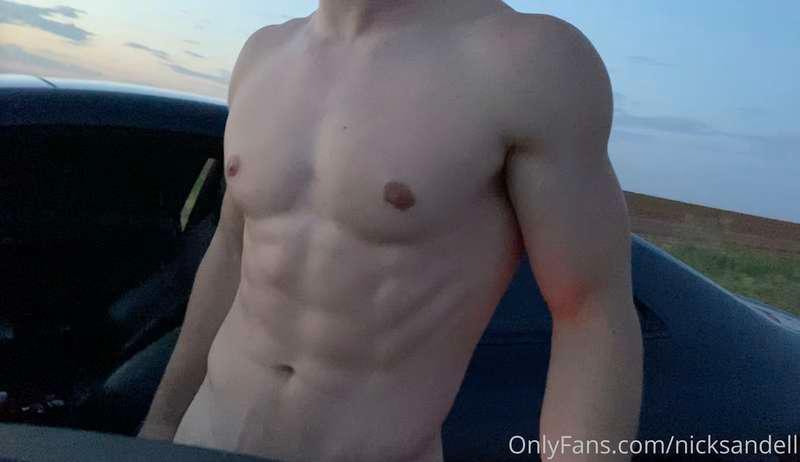 By now, you know how much I love (being naked in) my car...d..