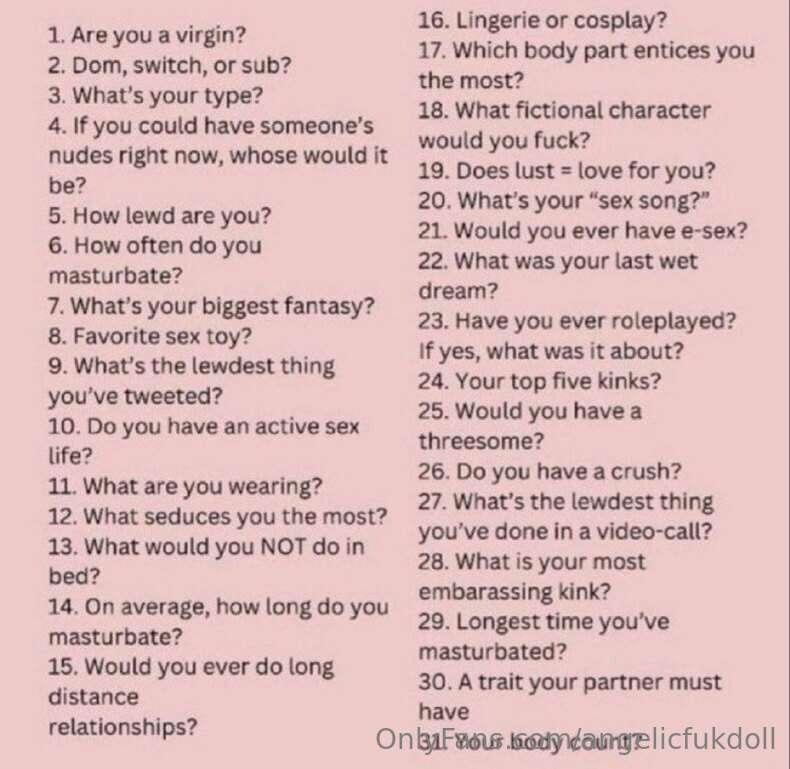 I thought this would be kinda fun :) comment a # on this pos..