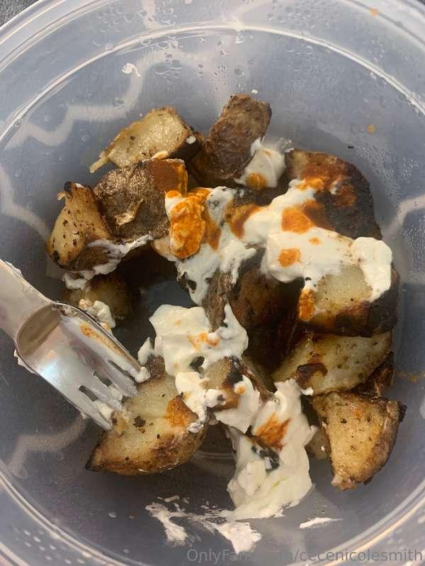 I cooked some home fries last night 🤤