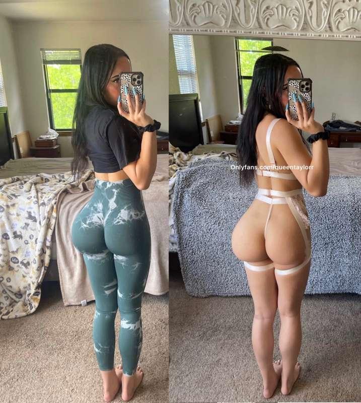 Leg day is paying off 👅
