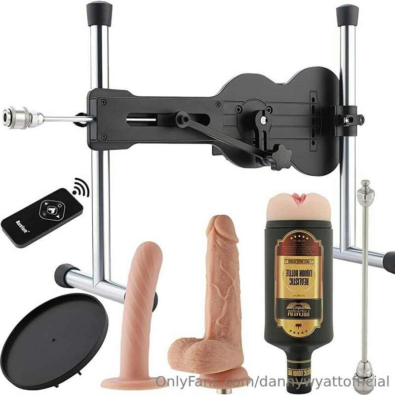 TODAY I’ll be using my FUCK MACHINE for the first time in a ..