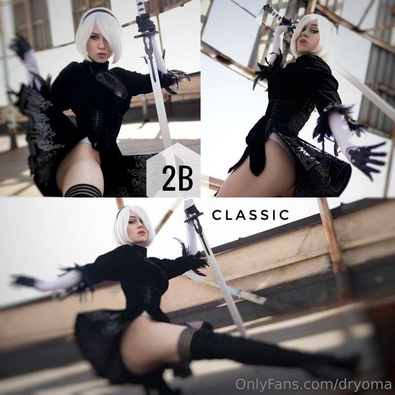 2B in classic outfit 🖤
15 photos in HD