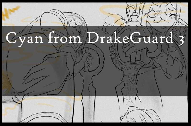 Request: Cyan from Drakenguard 3 relieving pent up gas