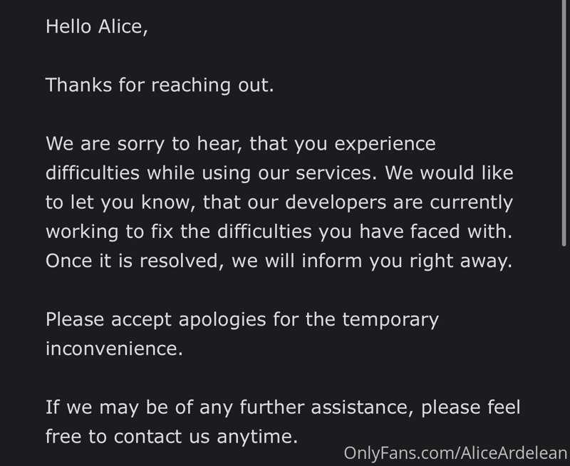 They are working on it.... i will keep you guys updated.🥺🥺🥺🥺..