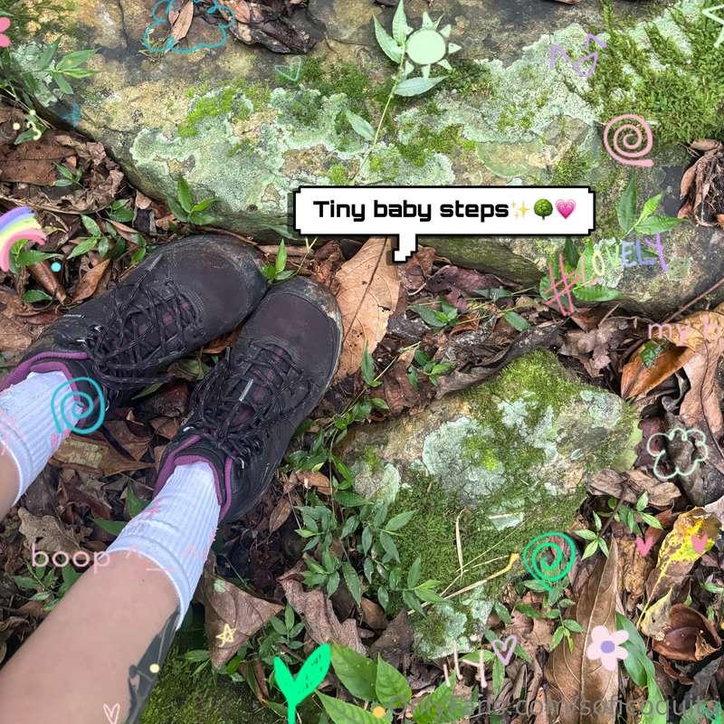 Fui de hiking y estuve pensando en hacer cositas coshinas pa..