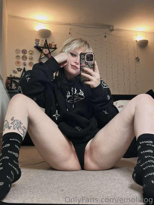 a blonde mullet throwback!!
