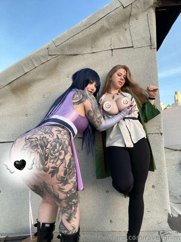 ***IRL HINATA X TSUNADE YURI HENTAI👯‍♀️***  You can expect t..