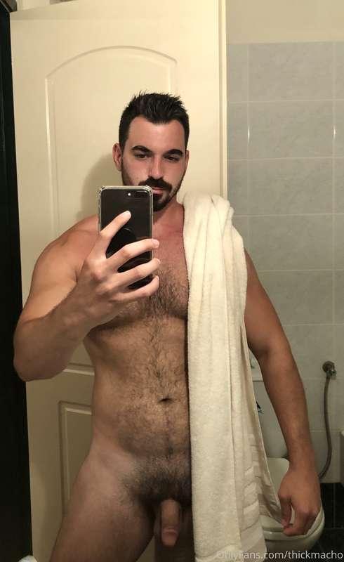 Fresh out of the shower 🧼