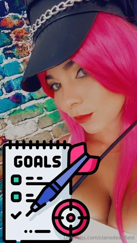 Goals for my latest sets!!!Cosplay and modeling is super har..