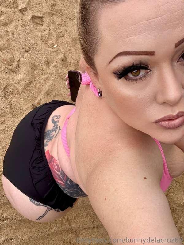 Wanna roll around in the sand with me?