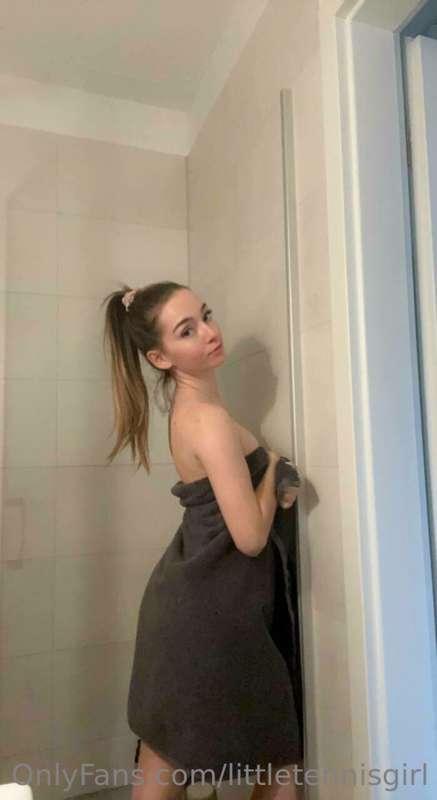 What do you think should we go take a shower together?