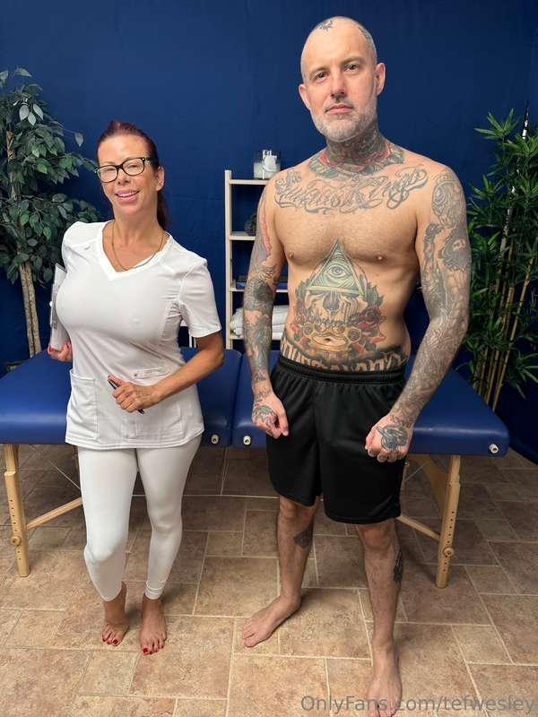 So I finally got to visit the @massagemistress and get that ..