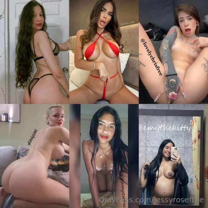 🔥 😈 @sashashiney 🔥 😈👅💋 @alma.rose 👅💋🍬🍧 🍭 @lovelychrisfree 🍭🍬..