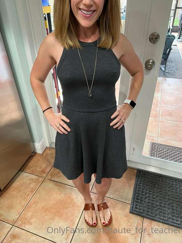 Heading downtown for my date 😈!! Think he’ll like my outfit ..