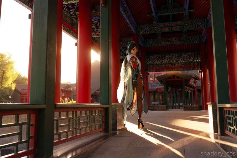 Ah, how wonderful the views of Liyue are... Wait, wait, you'..