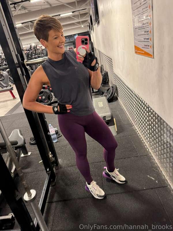 Hitting it hard this morning 💪 xxx