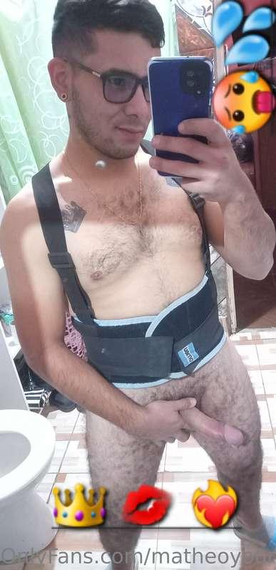 😈This is how I always come home from work with a hard cock f..