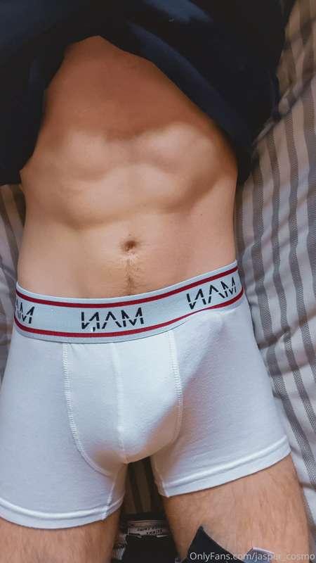 White boxers are best for a visible 🍆shape