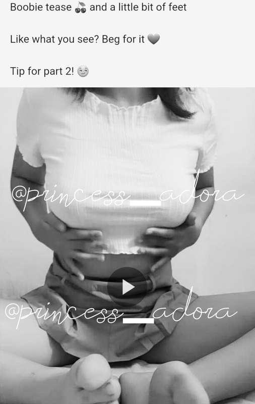 New video!! Boobies tease 🍒😏 

No filter or watermarks on my..