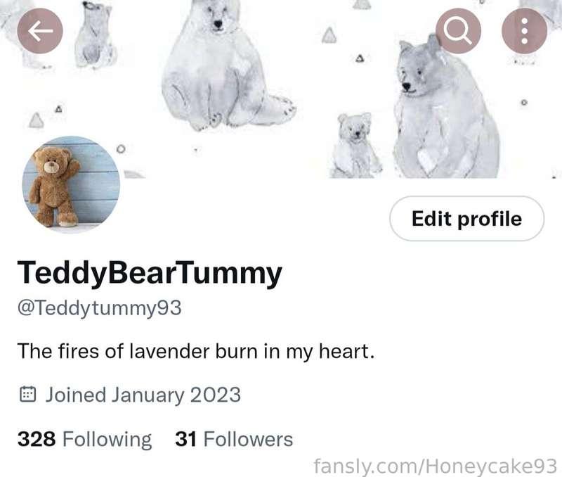 Follow me on Twitter: Teddytummy93