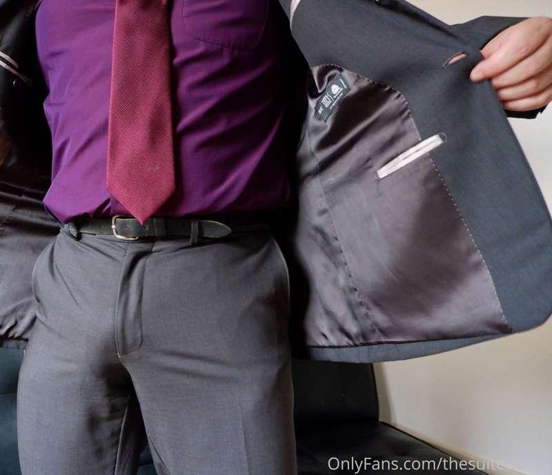 This is an old well-worn suit I still love… brownie points f..