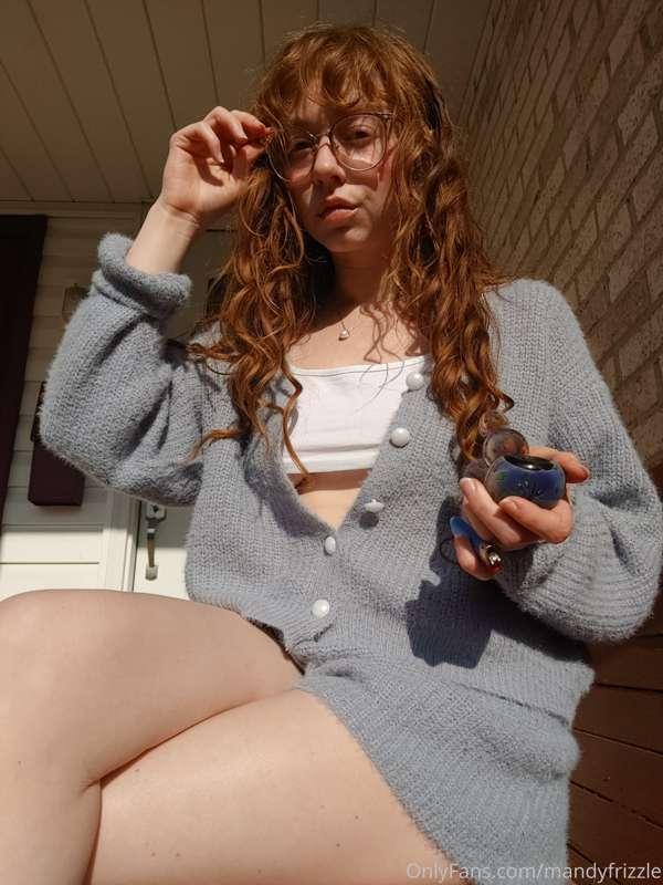 Smoke break after gardening