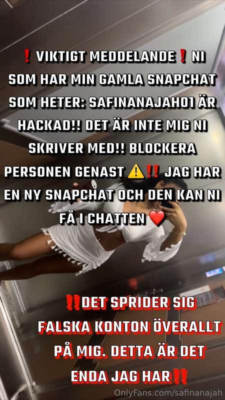 ‼️⚠️VIKTIGT SNÄLLA MINA ÄLSKADE MÄNNISKOR ⚠️‼️
Om ni vet att..