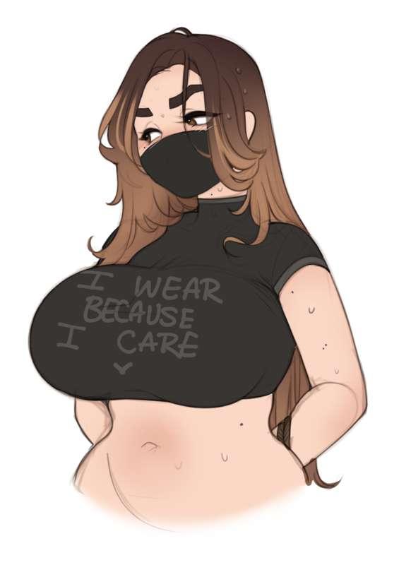 ur masked up girlfriend