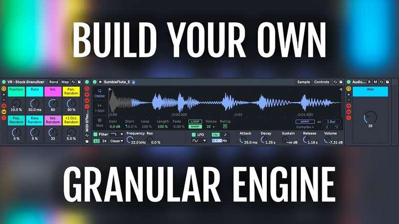 Granular Synth with Ableton stock devices!