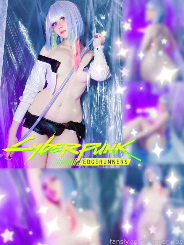 ✨ New set: naked Cyberpunk Lucy ✨

I'm so glad to finally show this lewd pack to you! Especially for this shoot, I designed and assembled atmospheric location. And I used water and ice! 🧊

Lucy is naked and wet, you fully scrutinize her curves. But she's not the type to be embarrassed.
Please, look at me, your look turns me on so much ✨

#ass #booty #cosplay #closeup #tits #boobs #pussy #cyberpunk #tights