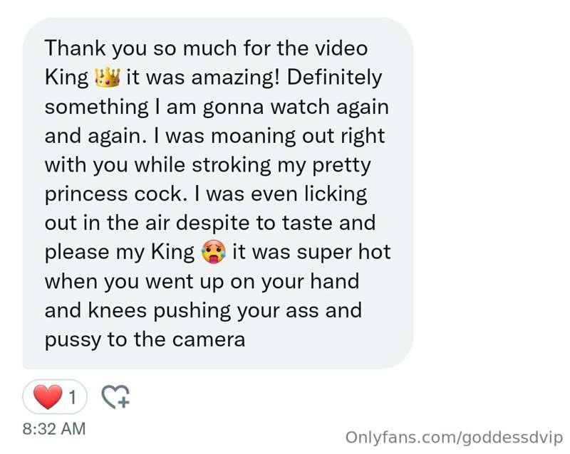 It makes me so happy and proud when my subs are satisfied wi..