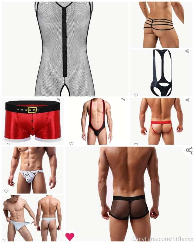 So I've just added a selection of naughty underwear to my Am..