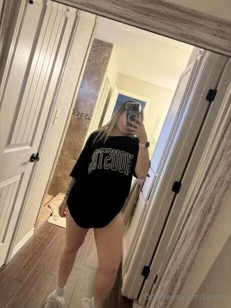 Just me and my shirt. Want to take them off?😏