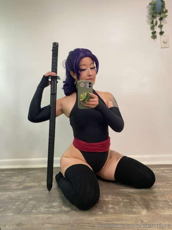 First look into my psylocke cos-test :3Birthday sale on @str..