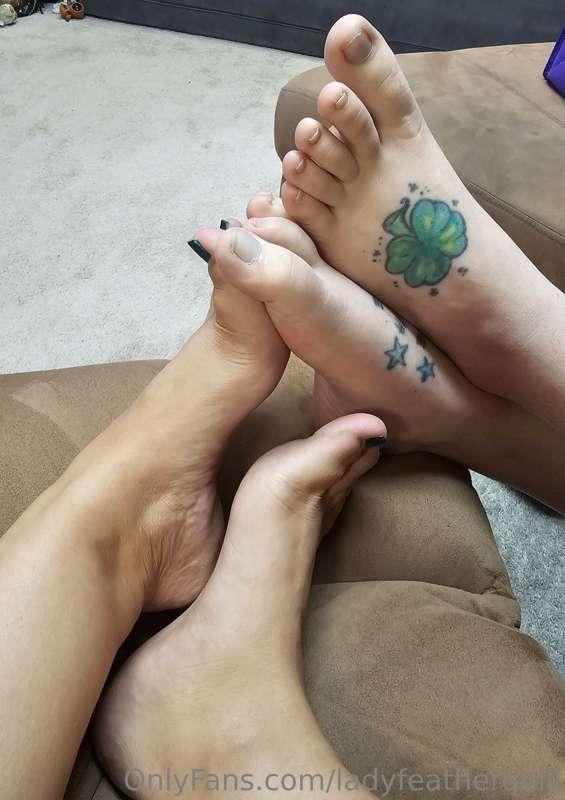 Hanging with my bestie!