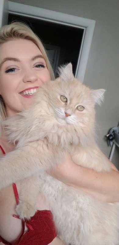 Non-sexual post: This is my foster cat, Sunny! We wanted so ..